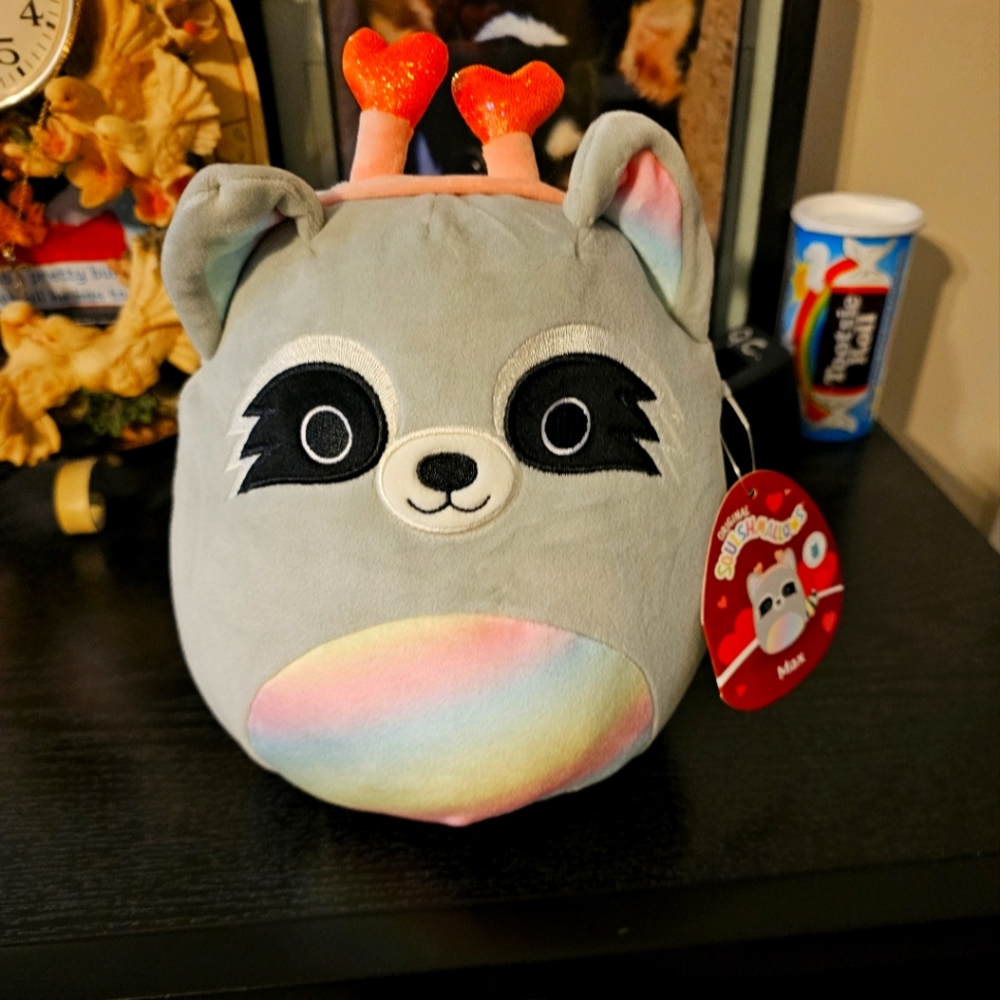 Squashmallows Max raccoon
